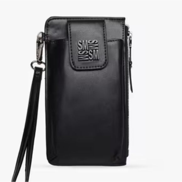 Steve Madden BBretty Phone Wristlet- Black - Picture 3 of 14